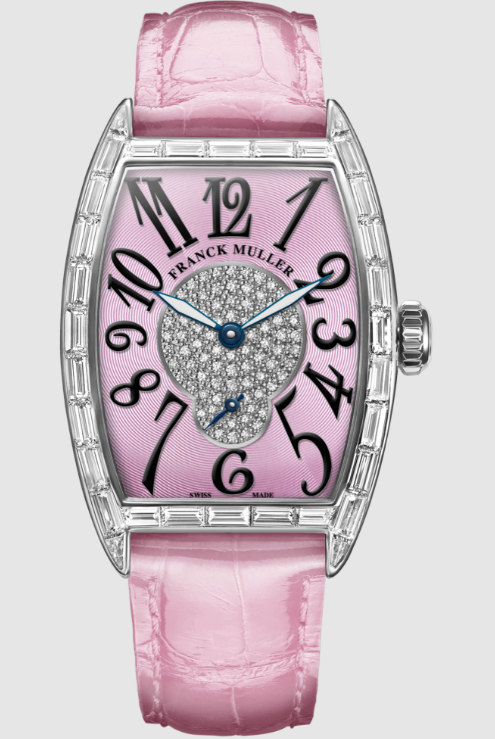 Buy Franck Muller Cintree Curvex Diamonds Replica Watch for sale Cheap Price 1750 S6 BAG 2P PT PNK